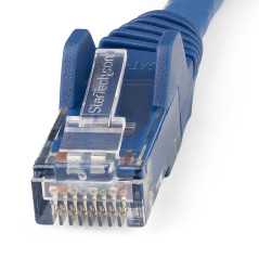 StarTech.com N6LPATCH50CMBL cavo di rete Blu 0,5 m Cat6 U UTP (UTP)