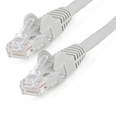 StarTech.com N6LPATCH1MGR cavo di rete Grigio 1 m Cat6 U UTP (UTP)