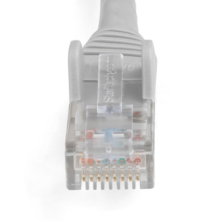 StarTech.com N6LPATCH1MGR cavo di rete Grigio 1 m Cat6 U/UTP (UTP)