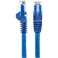 StarTech.com N6LPATCH1MBL cavo di rete Blu 1 m Cat6 U UTP (UTP)