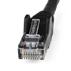 StarTech.com N6LPATCH50CMBK cavo di rete Nero 0,5 m Cat6 U UTP (UTP)