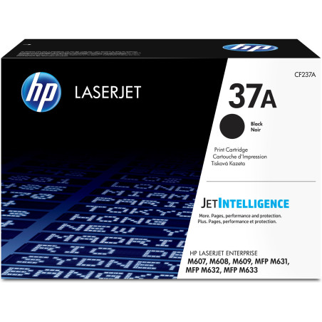 HP Cartuccia toner nero originale LaserJet 37A