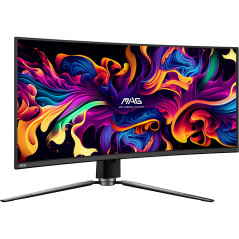 MSI MAG 341CQP QD-OLED Monitor PC 86,4 cm (34") 3440 x 1440 Pixel UltraWide Quad HD QDOLED Nero