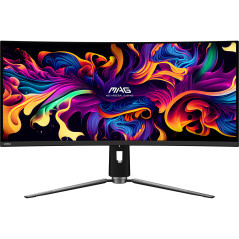 MSI MAG 341CQP QD-OLED Monitor PC 86,4 cm (34") 3440 x 1440 Pixel UltraWide Quad HD QDOLED Nero