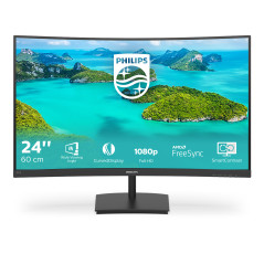 Philips E Line 241E1SCA 00 Monitor PC 59,9 cm (23.6") 1920 x 1080 Pixel Full HD LCD Nero