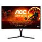 AOC G3 U32G3X/BK LED display 80 cm (31.5") 3840 x 2160 Pixel 4K Ultra HD Nero, Rosso