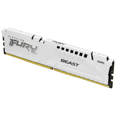 Kingston Technology FURY Beast 32GB 6000MT/s DDR5 CL36 DIMM (Kit da 2) White EXPO