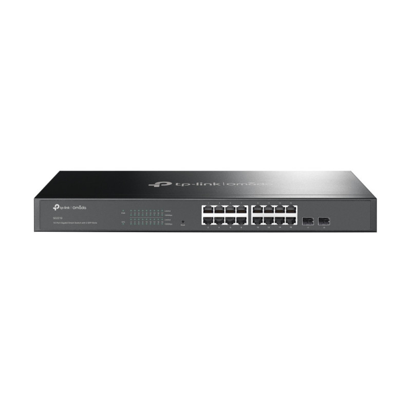 TP-Link Omada SG2218 switch di rete Gestito L2/L2+ Gigabit Ethernet (10/100/1000) 1U Nero