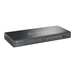 TP-Link Omada SG3210XHP-M2 switch di rete Gestito L2+ 2.5G Ethernet (100 1000 2500) Supporto Power over Ethernet (PoE) 1U Nero