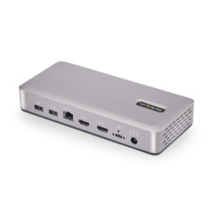 StarTech.com Docking station USB4, USB-C 40Gbps, doppio video HDMI, fino a 2x 4K 60Hz 4 4 4 (RGB) o 2x 4K 120Hz 4 2 2, dock