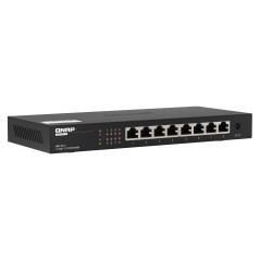 QNAP QSW-1108-8T switch di rete Non gestito 2.5G Ethernet (100 1000 2500) Nero