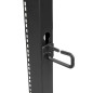 StarTech.com Server Rack a 4 Montanti 15U Open Frame, Armadio Rack di Rete 19" con Ruote, piedini di livellamento/montaggio a