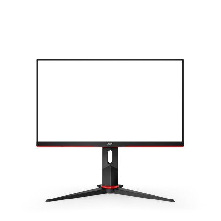 AOC G2 Q24G2A/BK LED display 60,5 cm (23.8") 2560 x 1440 Pixel Quad HD LCD Nero, Rosso