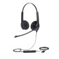 Jabra Biz 1500 Duo USB Auricolare Cablato A Padiglione Ufficio USB tipo A Bluetooth Nero