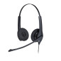 Jabra Biz 1500 Duo USB Auricolare Cablato A Padiglione Ufficio USB tipo A Bluetooth Nero