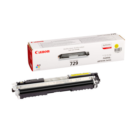 Canon 729 Y cartuccia toner 1 pz Originale Giallo