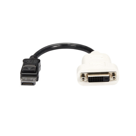 StarTech.com Adattatore DisplayPort DVI - Convertitore video da DisplayPort a DVI-D - 1080p - Adattatore Dongle da DP 1.2 a DVI