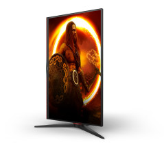 AOC G2 Q27G2U BK Monitor PC 68,6 cm (27") 2560 x 1440 Pixel Quad HD LED Nero, Rosso