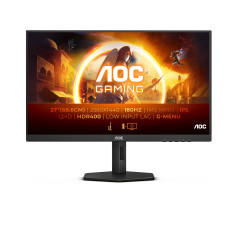 AOC Q27G4X LED display 68,6 cm (27") 2560 x 1440 Pixel Quad HD LCD Nero, Rosso