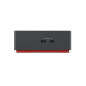 Lenovo 40B00300EU replicatore di porte e docking station per laptop Cablato Thunderbolt 4 Nero, Rosso