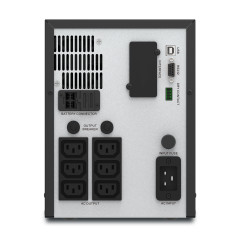 APC Easy UPS SMV gruppo di continuità (UPS) A linea interattiva 3 kVA 2100 W 6 presa(e) AC