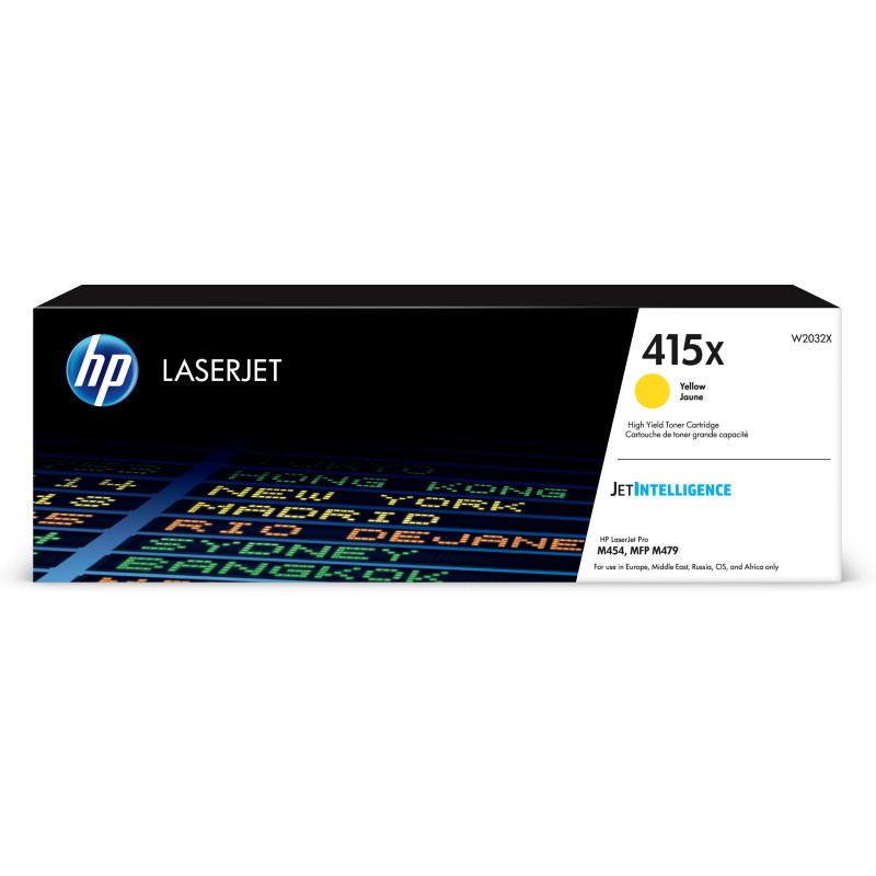 HP Cartuccia toner giallo originale LaserJet 415X ad alta capacità