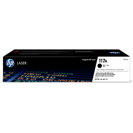 HP Cartuccia toner nero per stampante laser originale 117A