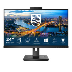 Philips B Line 242B1H 00 LED display 60,5 cm (23.8") 1920 x 1080 Pixel Full HD Nero