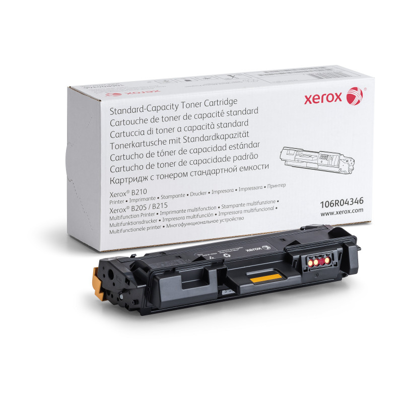 Xerox Cartuccia toner Nero a Capacità standard da 1500 Pagine per Stampante ® B210, Stampante multifunzione ® B205​/​ ® B215