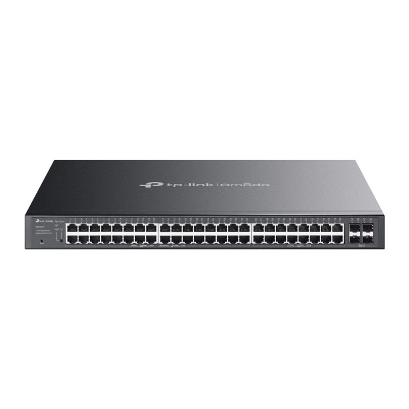 TP-Link Omada SG2452LP switch di rete Gestito L2/L2+ Gigabit Ethernet (10/100/1000) Supporto Power over Ethernet (PoE) 1U Nero