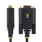 StarTech.com Cavo adattatore da USB a seriale da 2 m, ritenzione COM, viti/dadi intercambiabili, da USB-A a DB9 RS232, IC FTDI,