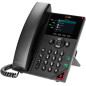 POLY Telefono IP VVX 250 a 4 linee abilitato per PoE