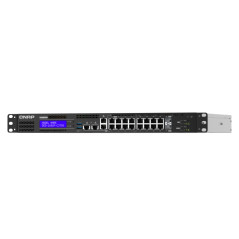 QNAP QGD-1602 Gestito L2 Gigabit Ethernet (10 100 1000) 1U Nero, Grigio