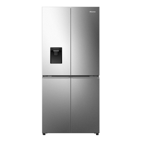 Hisense RQ5P470SMIE frigorifero con congelatore 482 L E Argento, Acciaio inox