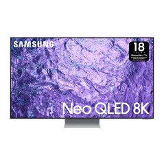 Samsung Series 7 TV QE55QN700CTXZT Neo QLED 8K, Smart TV 55" Processore Neural Quantum 8K Lite, Dolby Atmos e OTS Lite, Titan