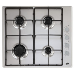 Beko HIGG641C3SX Acciaio inox Da incasso 60 cm Gas 4 Fornello(i)