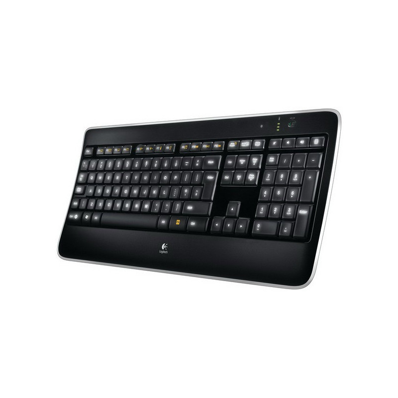 Logitech Wireless Illuminated Keyboard K800 tastiera RF Wireless QWERTZ Tedesco Nero