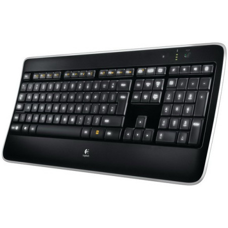 Logitech Wireless Illuminated Keyboard K800 tastiera RF Wireless QWERTZ Tedesco Nero