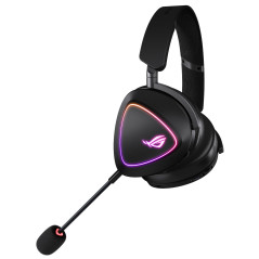 ASUS ROG DELTA II Auricolare Con cavo e senza cavo A Padiglione Giocare USB tipo-C Bluetooth Nero