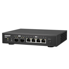 QNAP QSW-2104-2S switch di rete Non gestito 2.5G Ethernet Nero