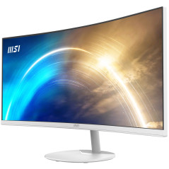 MSI Pro MP341CQW Monitor PC 86,4 cm (34") 3440 x 1440 Pixel UltraWide Quad HD Bianco