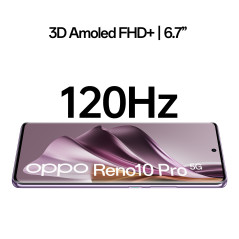 OPPO Reno 10 PRO Smartphone 5G, AI Tripla fotocamera 50+32+8MP, Selfie 32MP, Display 6.7" 120HZ AMOLED, 4600 mAh, RAM 12GB