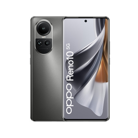 OPPO Reno RENO10 Smartphone 5G, AI Tripla fotocamera 64+32+8MP, Selfie 32MP, Display 6.7" 120HZ AMOLED, 5000 mAh, RAM 8GB (Esp.