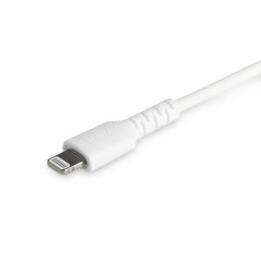 StarTech.com Cavo durevole da USB-C a Lightning da 2m bianco - Cavo di alimentazione sincronizzazione in Fibra aramidica