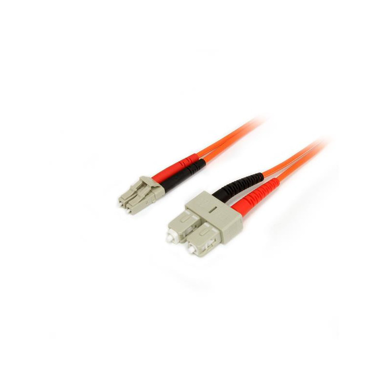 StarTech.com Cavo patch duplex in fibra multimodale 50/125 1 m LC - SC