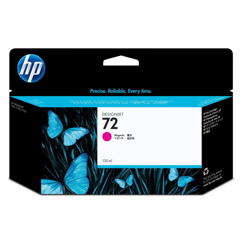 HP Cartuccia inchiostro magenta 72, 130 ml