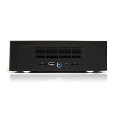 StarTech.com Docking Station per Hard Disk a 4 Slot - Duplicatore ed Eraser USB 3.0/eSATA per SSD/HDD SATA - Dock Standalone