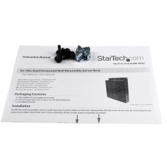 StarTech.com Server-rack-in-acciaio-19''-2U-per-montaggio-su-parete