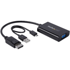 StarTech.com Adattatore DisplayPort a VGA - Convertitore DP a VGA con audio - 1920 x 1200