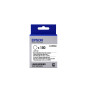 Epson Nastro fondo pretagliato circolare Bianco per testo Nero, Die-Cut D25mm/180 etichette LK-8WBWAA